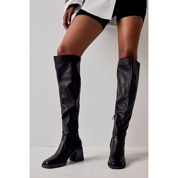 Free People Brianna Over-the-Knee Boots - US 7 / EU 37 - Picture 1 of 3